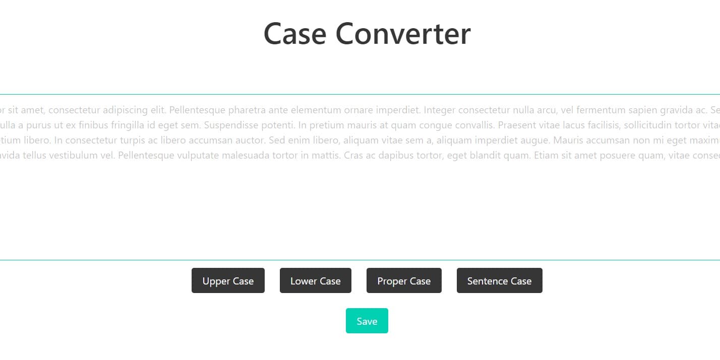 Text Case Converter